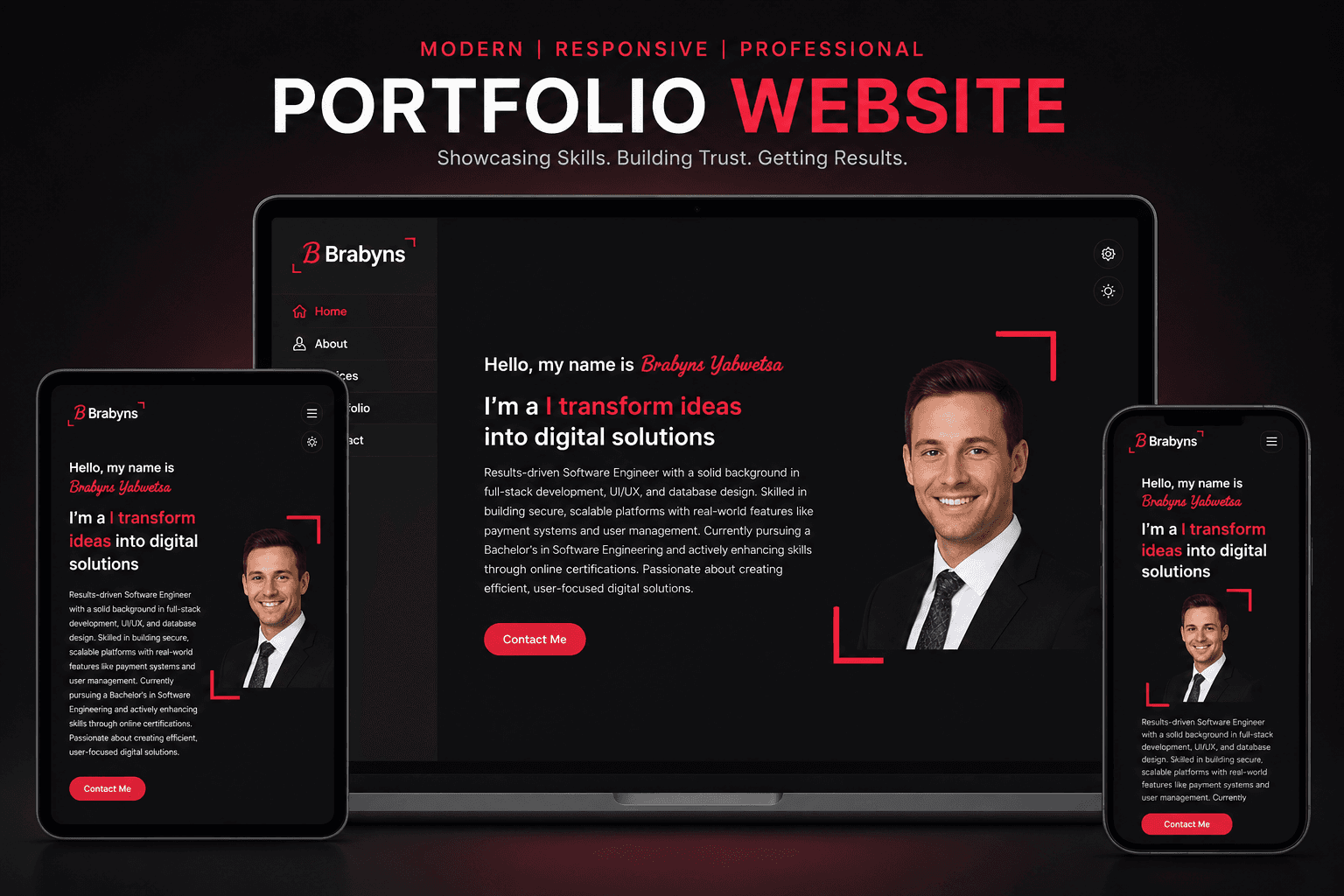 Personal Portfolio Website